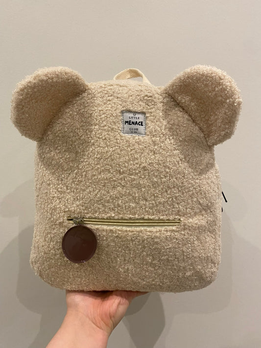 Little Menace Club Teddy Backpack
